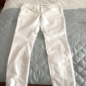 Ankle Skinny White pants